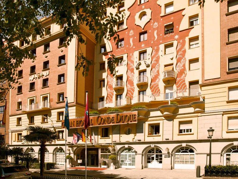 Sercotel Gran Hotel Conde Duque Madrid Bagian luar foto